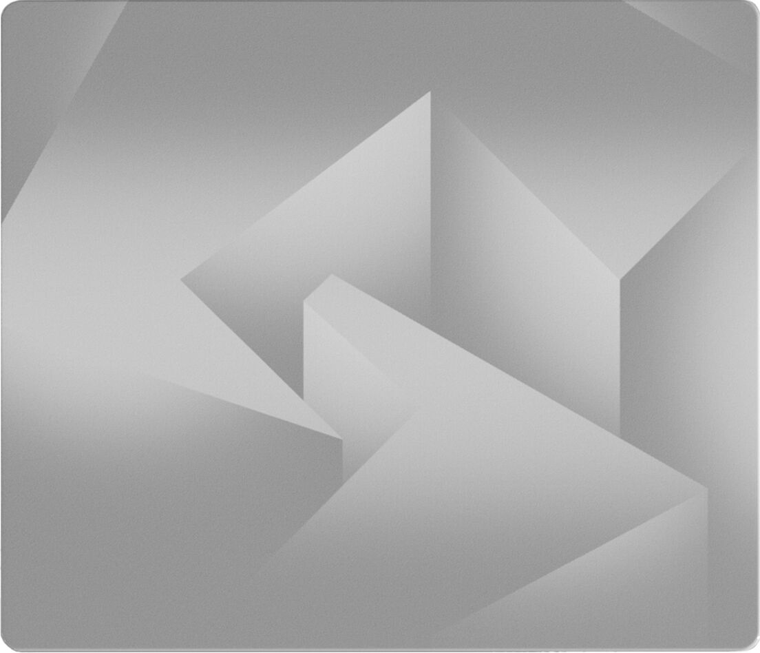 Glsswrks Polarity Series Glas Musmatta - Large - Vit