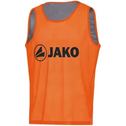 JAKO Wende-Markierungshemdchen neonorange/steingrau Senior