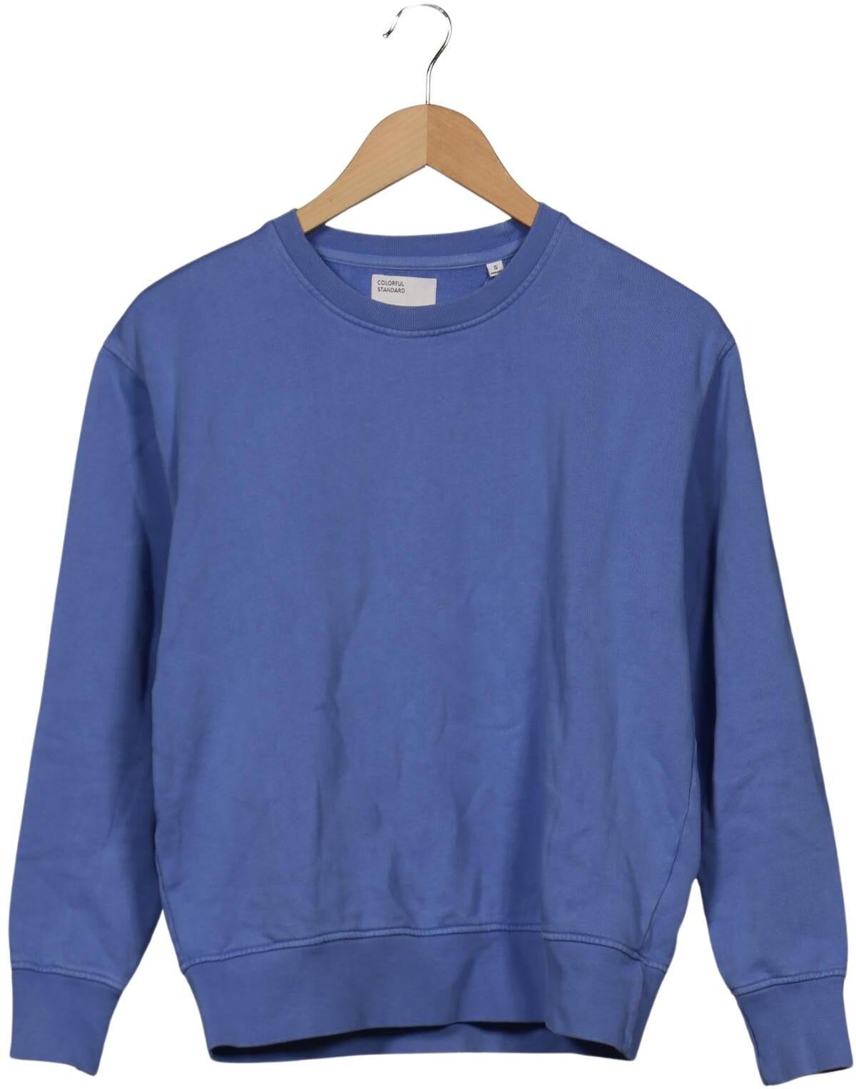 Colorful Standard Damen Sweater, Blau, Gr. S, Baumwolle - Second Hand