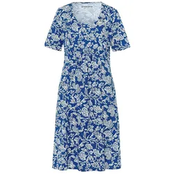 Jersey-Kleid Selma Green Cotton blau, 36