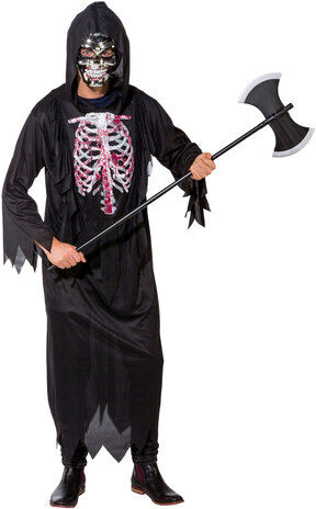 Halloween-Kostüm mit Kapuze, unisex