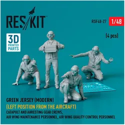 ResKit Green jersey (Modern) (Left position from the aircraft) Catapult and Arresting Gear Crews, Air Wing