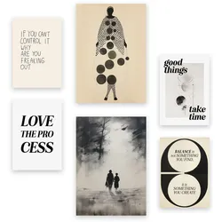 POSTER Set Mit 6 Abenteuerlich In Vielseitiger Stil A3 & A4 Rahmenlos