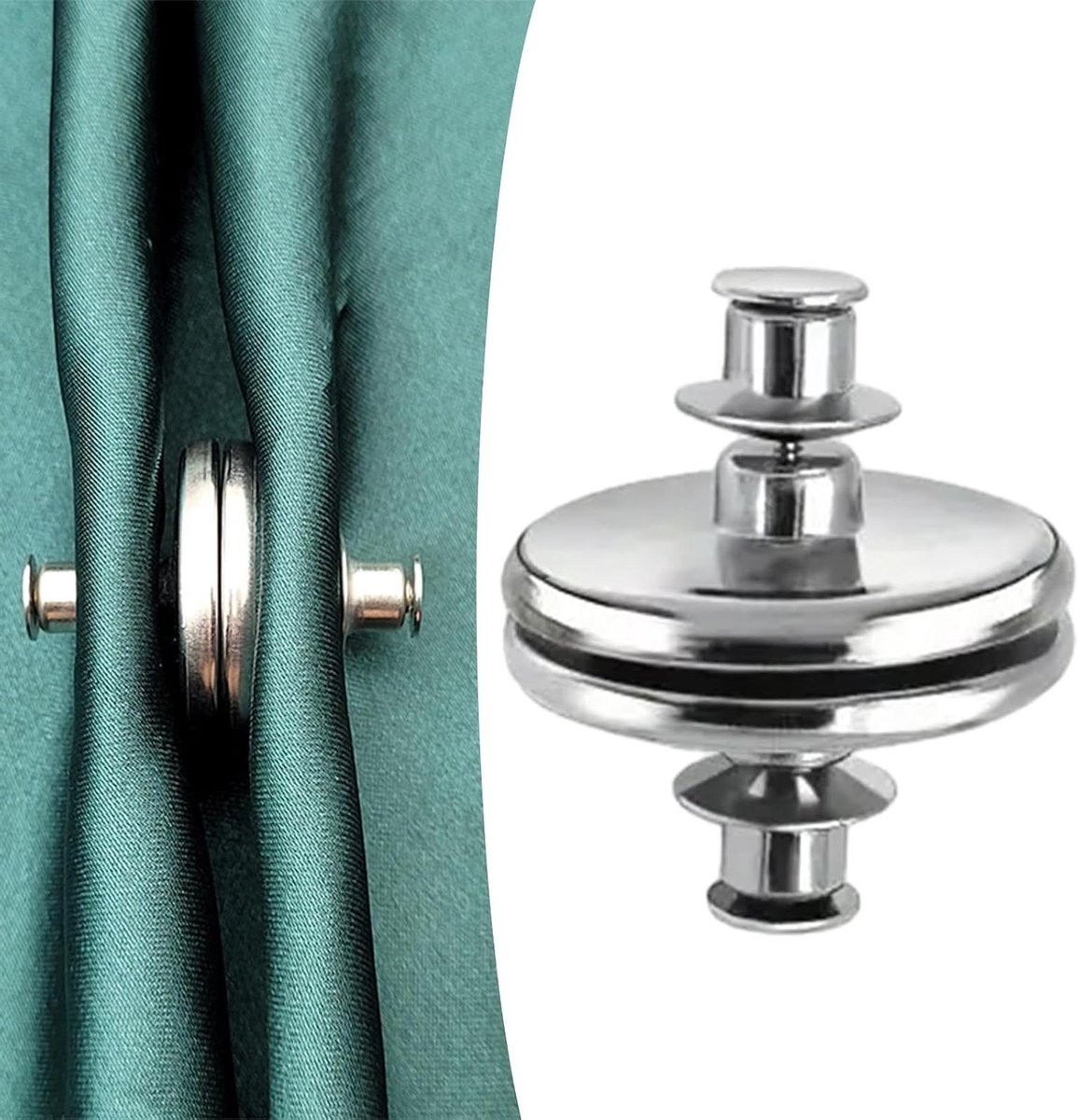 Set van 2 Magnetische Gordijnhouders - Meerkleurig