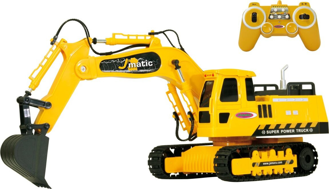 Jamara RC graafmachine J-Matic schaal 1:27 met 2,4 GHz besturing