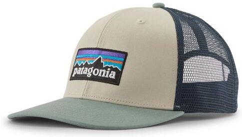 Patagonia P-6 Logo Trucker Hat, Pumice