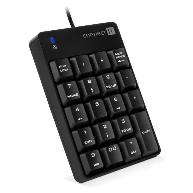 Connect IT CKB-0060-BK (Eng. Int., Kabelgebunden) (CKB-0060-BK)