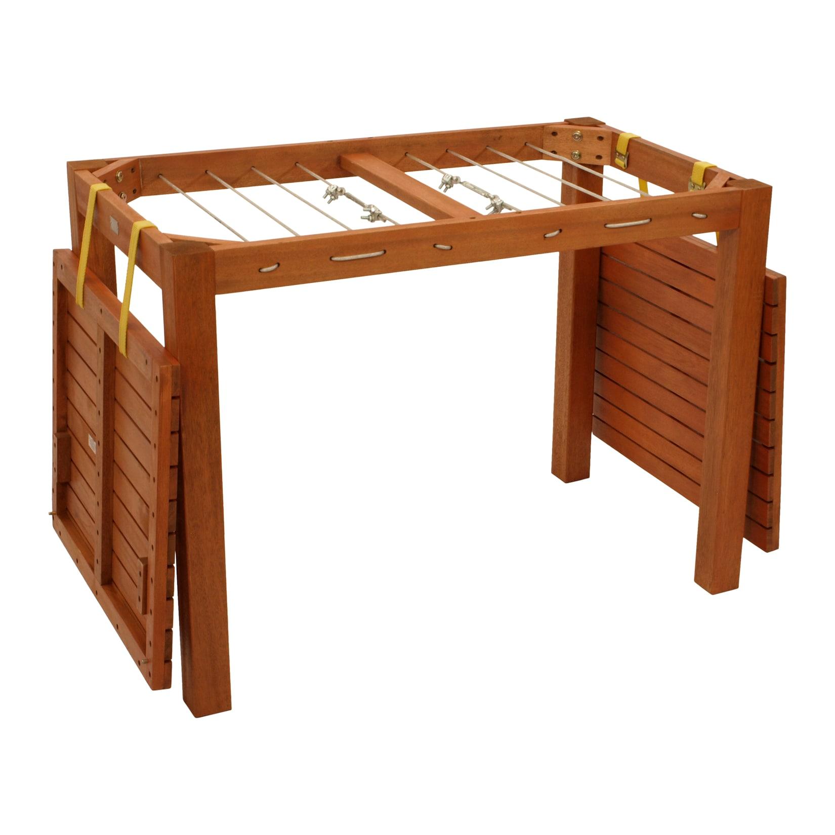 Funktions - Gartentisch mit Wäscheständerfunktion, 100x60x74,5cm