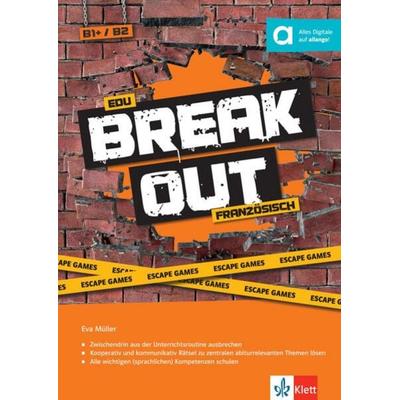Edu Breakout Französisch für die Sek II - Escape Games, Taschenbuch von Eva Müller, Klett Sprachen GmbH, 978-3-12-927956-4