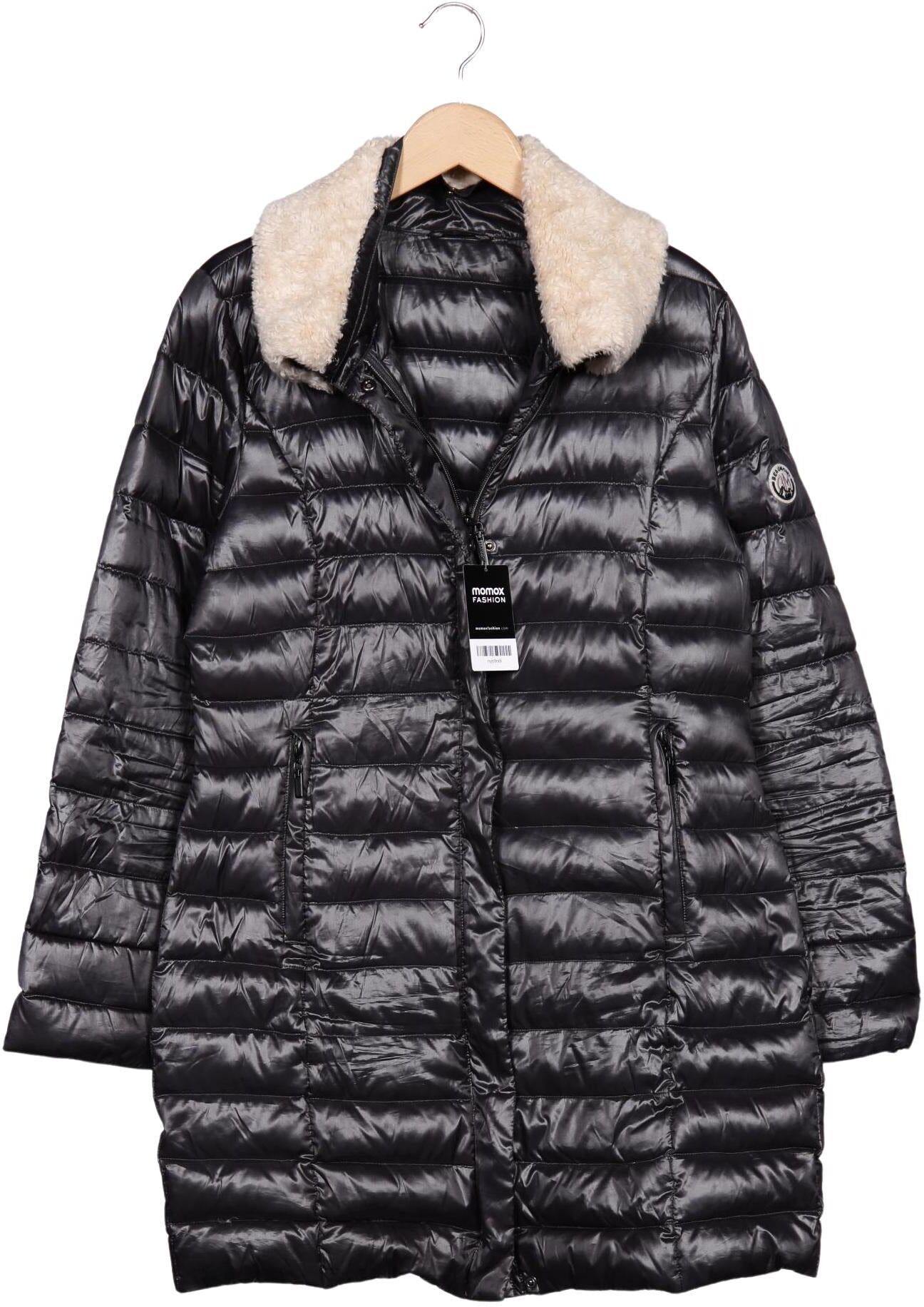 Beaumont Damen Mantel, Schwarz, Gr. XL, Synthetik / Daunen - Second Hand