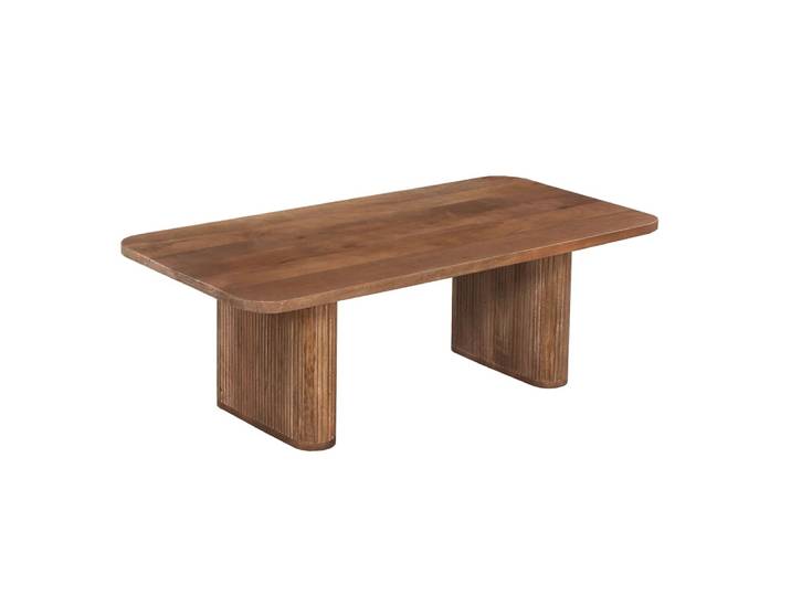 Table basse bois de manguier brun clair