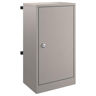 DELUKE Briefkasten FELS mit Speicher Rostig 30x20x55 cm Cortenstahl | Postkasten Nachrichtenkasten für Briefe und Zeitungen