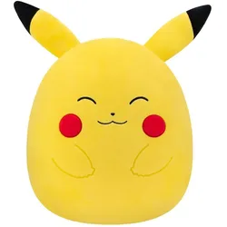 Jazwares Pokémon Squishmallows Plüschfigur Glückliches Pikachu 35 cm (35 cm)