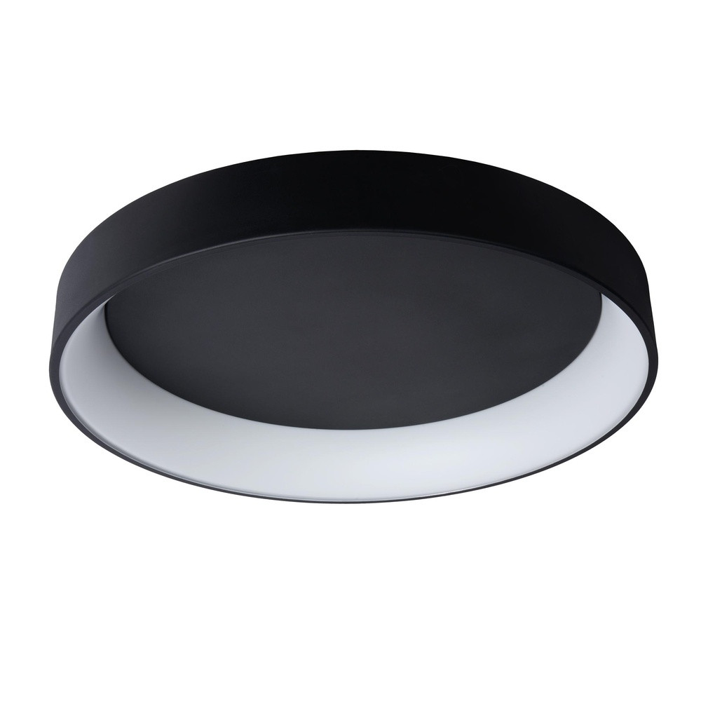 Lucide Talowe Led Plafonnière - Zwart - Ø 80 cm