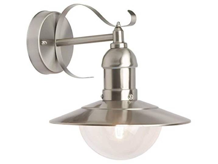 Brilliant 96129/82 Applique Extérieure Descendante Arto Acier E27 60 W