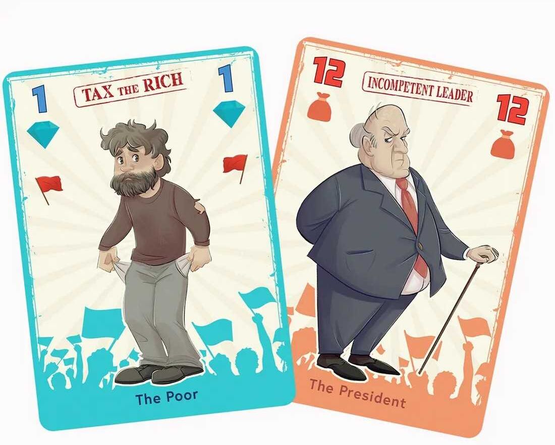Tax the Rich Card Game by Alion Games - Trick-Taking Game for 2-4 Players, Ages 10+, Teamwork and Strategy