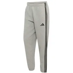 adidas Essentials Three Stripes Fleece lange Hose Herren - mgreyh