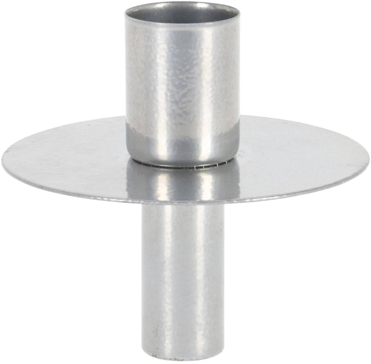 Dailygoody Kandelaar en Wijnfleshouder - Zilver - Tafeldecoratie