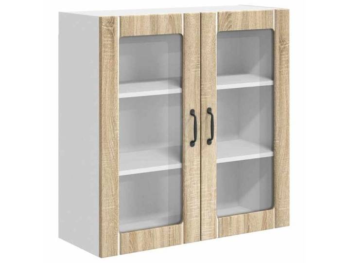 En solde  Buffet de cuisine( 1 pc) Meuble bas/Armoire rangement Chêne Sonoma 80x31x80 cm A1802