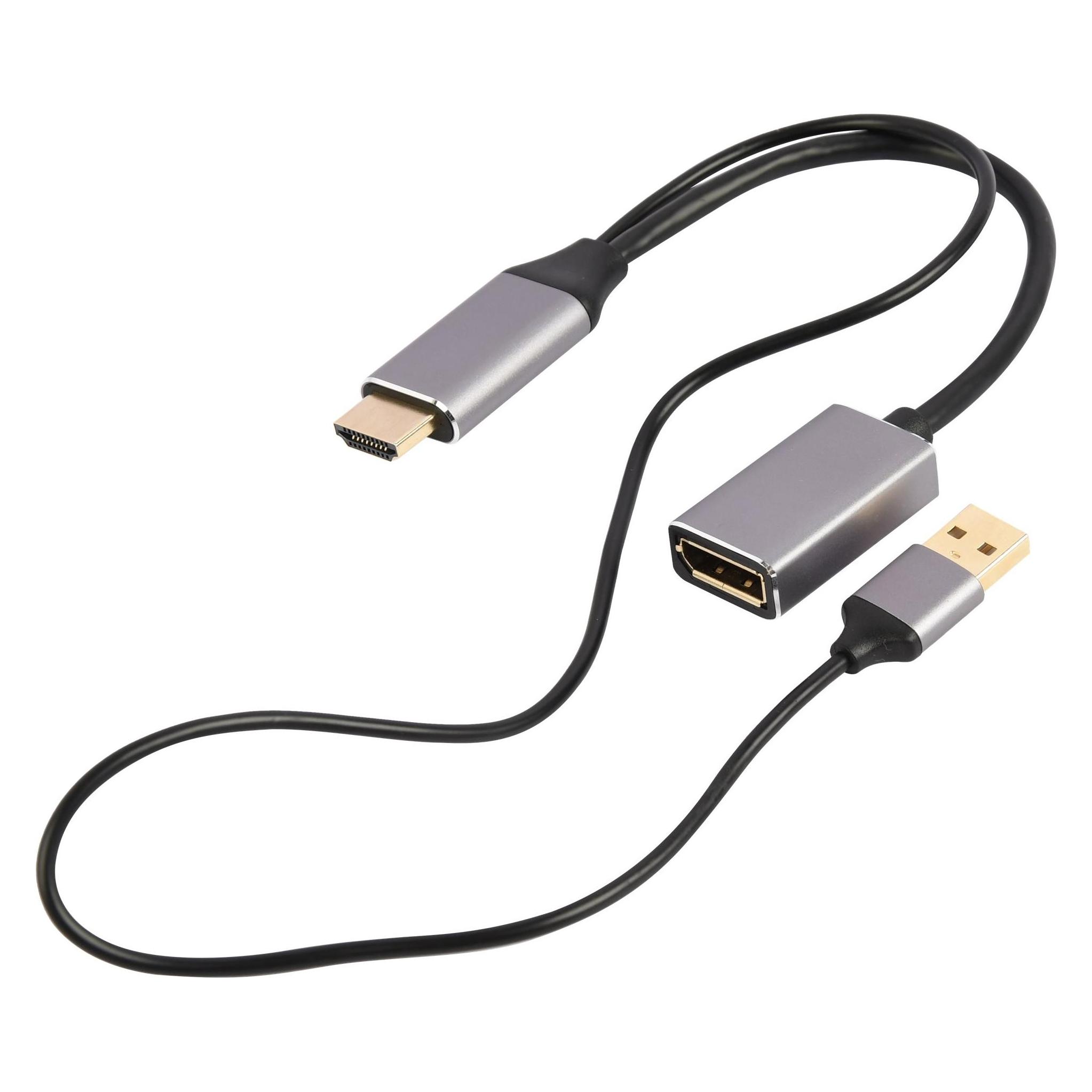 Gembird Active 4K HDMI male to DisplayPo (DisplayPort) (A-HDMIM-DPF-02)