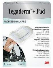Tegaderm Pad Medic.Cm5x7 5pz3m