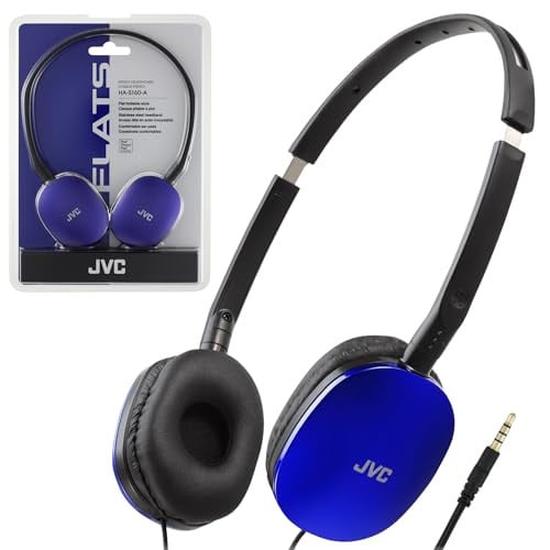 JVC HAS160A Flat Hoofdtelefoon - Blauw
