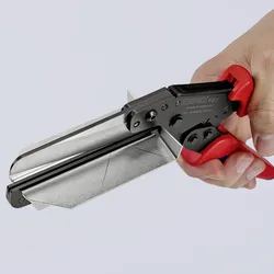 Knipex 95 02 21 Kunststoffschere Geeignet für (Abisoliertechnik) Kabelkanäle 4 mm