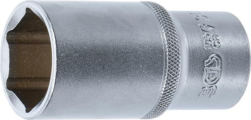 BGS 10570 Dopsleutel zeskant diep 12,5 mm (1/2") 30 mm