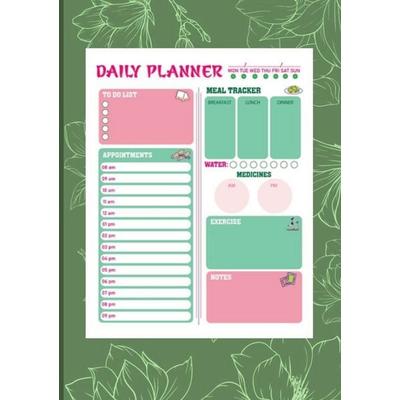 Daily Planner Tagesplaner 100 Tage, A5 (Zeitmanagement-Planer), Taschenbuch von Emilie Neuhaus, Bookmundo, 978-94-037-2248-1