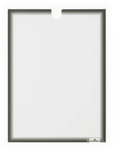 Durable 400657 Dokumentenhalter Anthrazit (B x H x T) 236 x 323 x 0.27mm DIN A4hoch, DIN A4 quer
