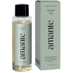 Sesamöl 100 % rein - Hautpflegeöl Amante 100 ml