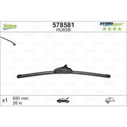 Scheibenwischer VALEO 578581 für Chrysler Peugeot Kia Voyager Grand III 307