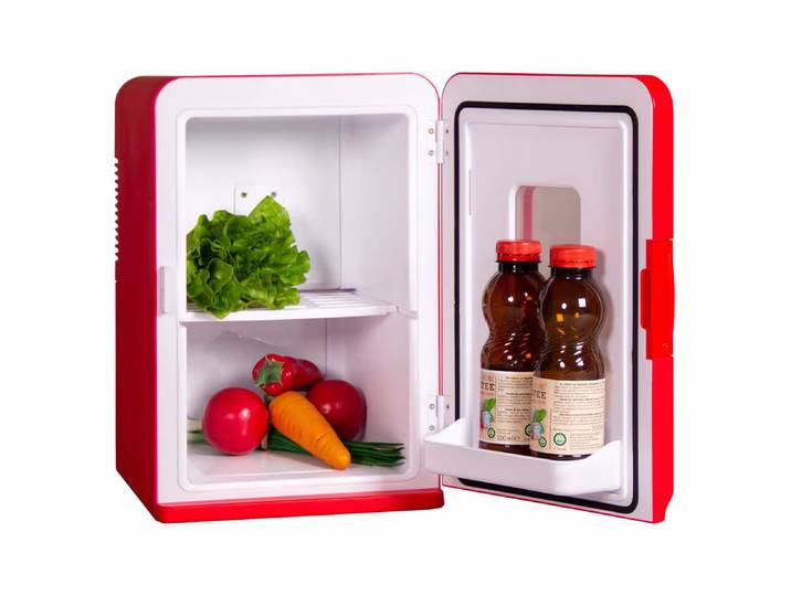 Weber Home Home MKS15L Mini Kühlschrank 12V Kühlboxen – Kühlbox/Kühltasche – rot