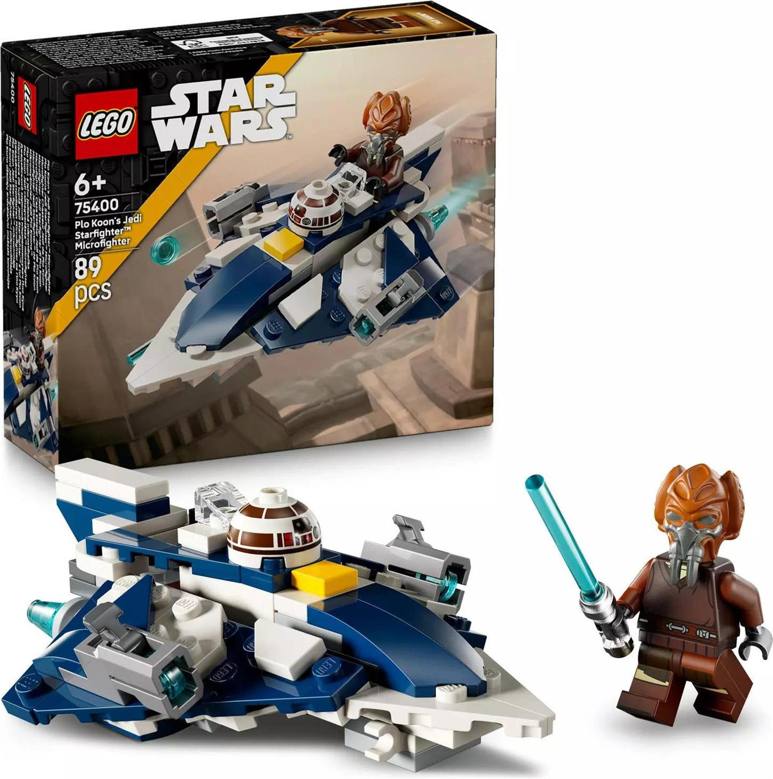 LEGO Star Wars Micronave Jedi Starfighter van Plo Koon
