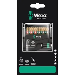 Wera Bit-Check 12 Diamond 1 SB, 12-teilig - 05136392001
