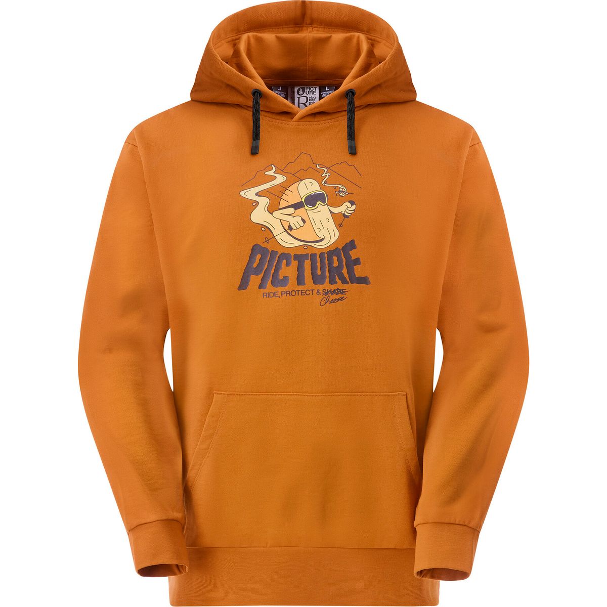 Picture Cheasy Hoodie coffee (B) S MSW0514BCamel CoffeeS
