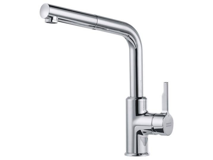 Franke Küchenarmatur Urban, Chrom, Metall, 25.2x29.4x9.5 cm, flexible Anschlussschläuche, herausziehbarer Auslauf, schwenkbarer Auslauf, Küchen, Küchenausstattung, Küchenarmaturen