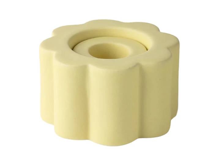 PotteryJo Vase/Bougeoir Birgit 5 cm Pale Yellow