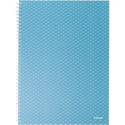 4x Esselte, Heft + Block, Collegeblock Colour'Breeze (A4, Liniert, Harter Einband)