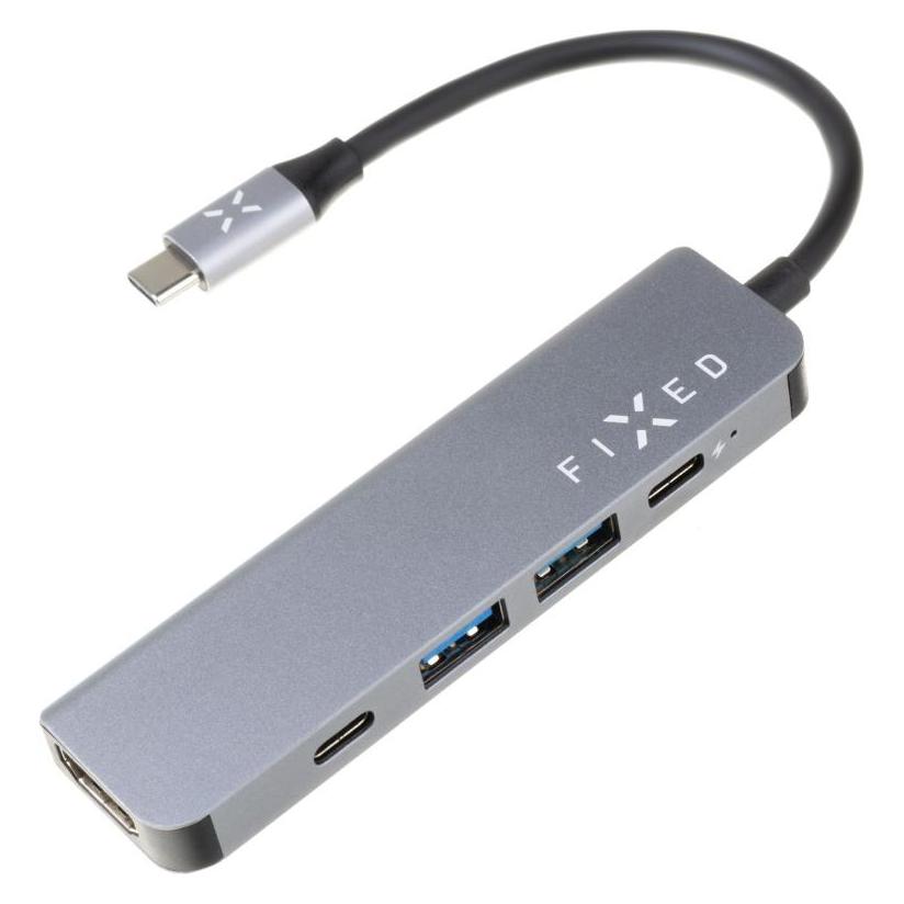 Fixed HUB mini (USB-C, 5 Ports) (FIXHU-MN-GR)