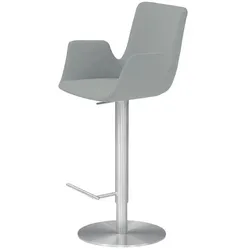 Barhocker   ¦ grau ¦ Maße (cm): B: 52 T: 35.0