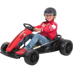 Drift-Kart SX1968, Drift-Scooter Go-Kart 700 Watt, EVA-Weichgummireifen vorne, Bremsautomatik (Rot)