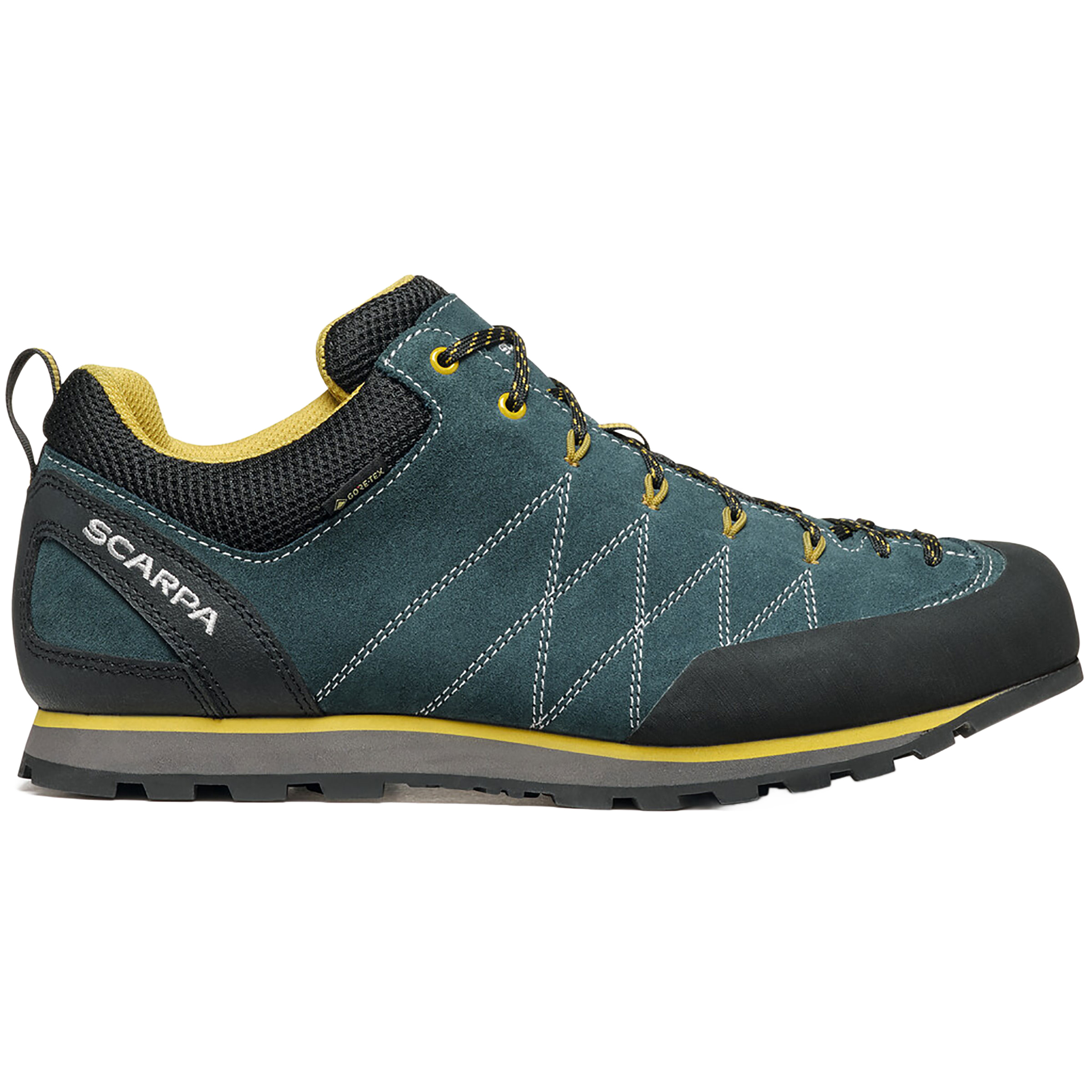 Scarpa Crux GTX Herren Zustiegsschuhe blau Größe 43.5 Trekking Wasserdicht