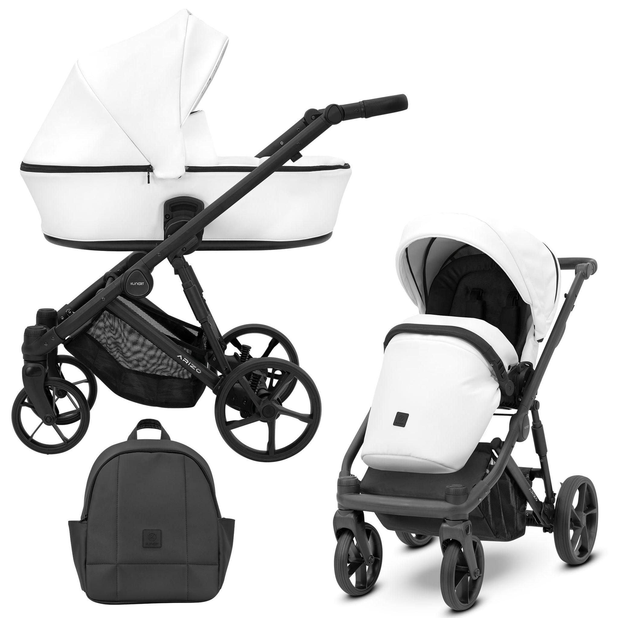 Kinderwagen Kunert Arizo 2in1 - Farbe: Weiß Eco