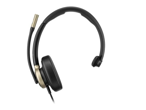 Poly HP Mission 815 Monaurale USB-bedrade headset met HP Studio App, Zwart