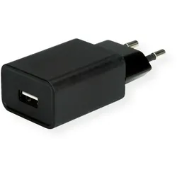 VALUE USB QC3.0 Charger mit Euro-Stecker, 1 Port (Typ-A QC), 18W