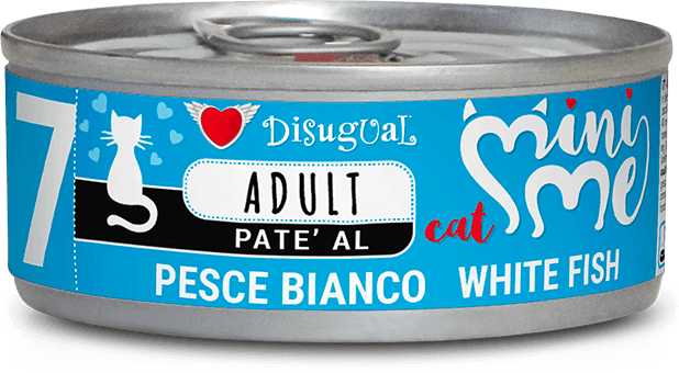 Disugual Mini Me 7 Peixe Branco 12 unid x 85g