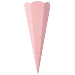 Papp-Schultüte, rosa, 68 cm