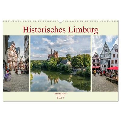 Historisches Limburg (Wandkalender 2027 DIN A3 quer), CALVENDO Monatskalender