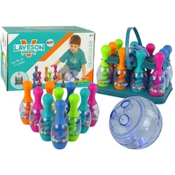 Lean Toys Luminous Ball Arcade-Bowlingspiel
